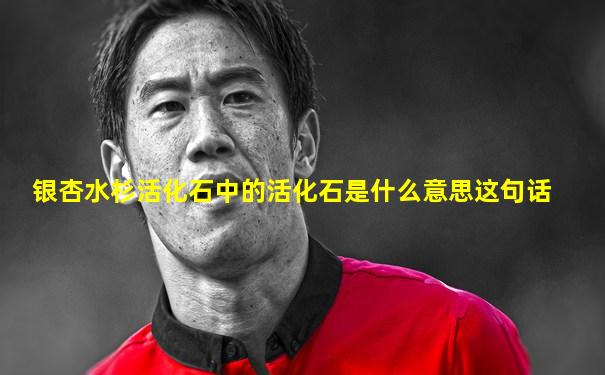 银杏水杉活化石中的活化石是什么意思这句话